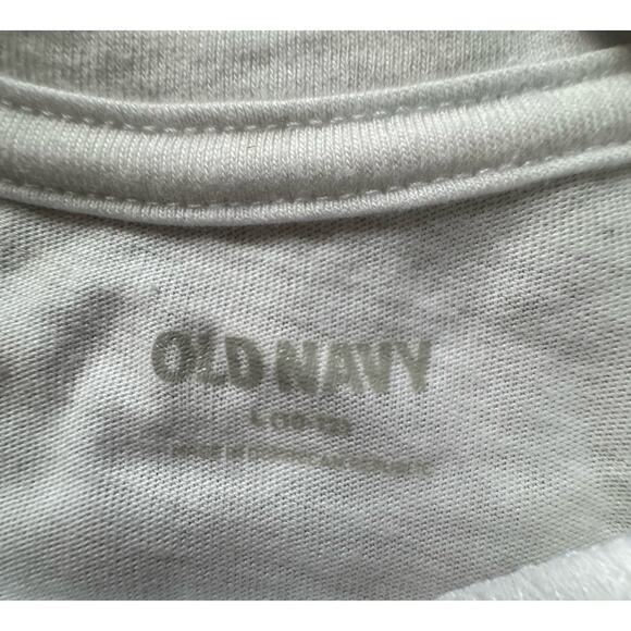 Old Navy Bundle Of 2 T-Shirts Sunshine Short Sleeve Crew Neck Sizes Large 10-12 - Picture 3 of 5